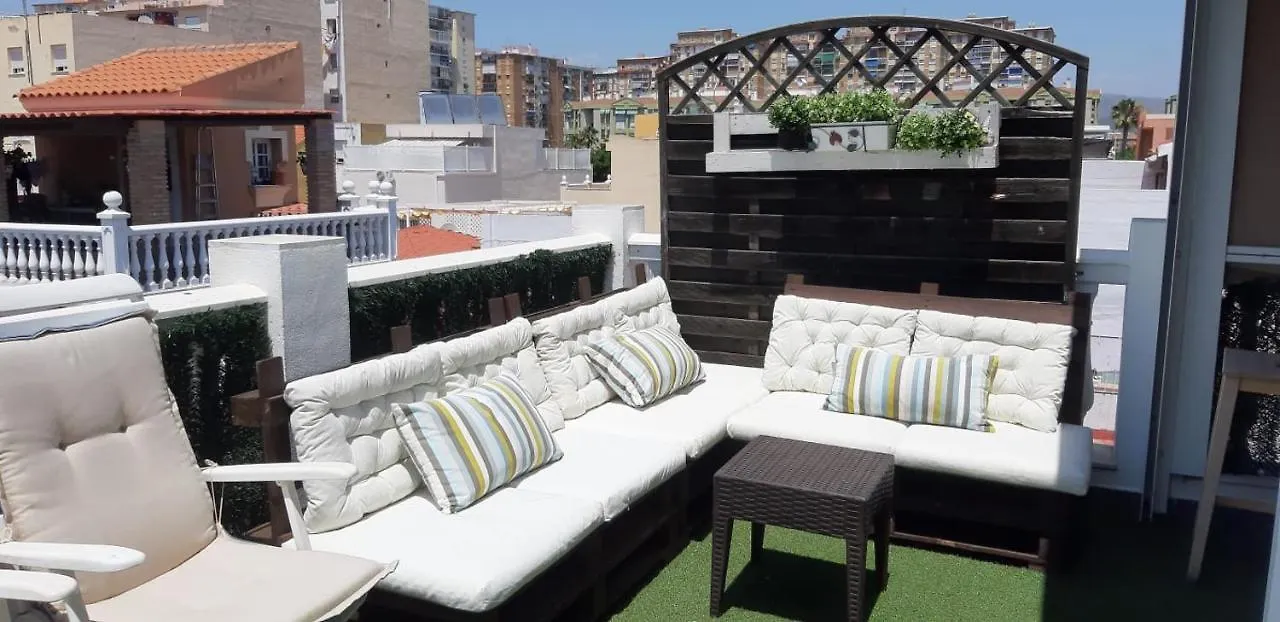 Cz-Casa Azul Terraza Playa Apartment Malaga